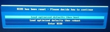 Win10ϵͳʱʾbios has been reset ô죿